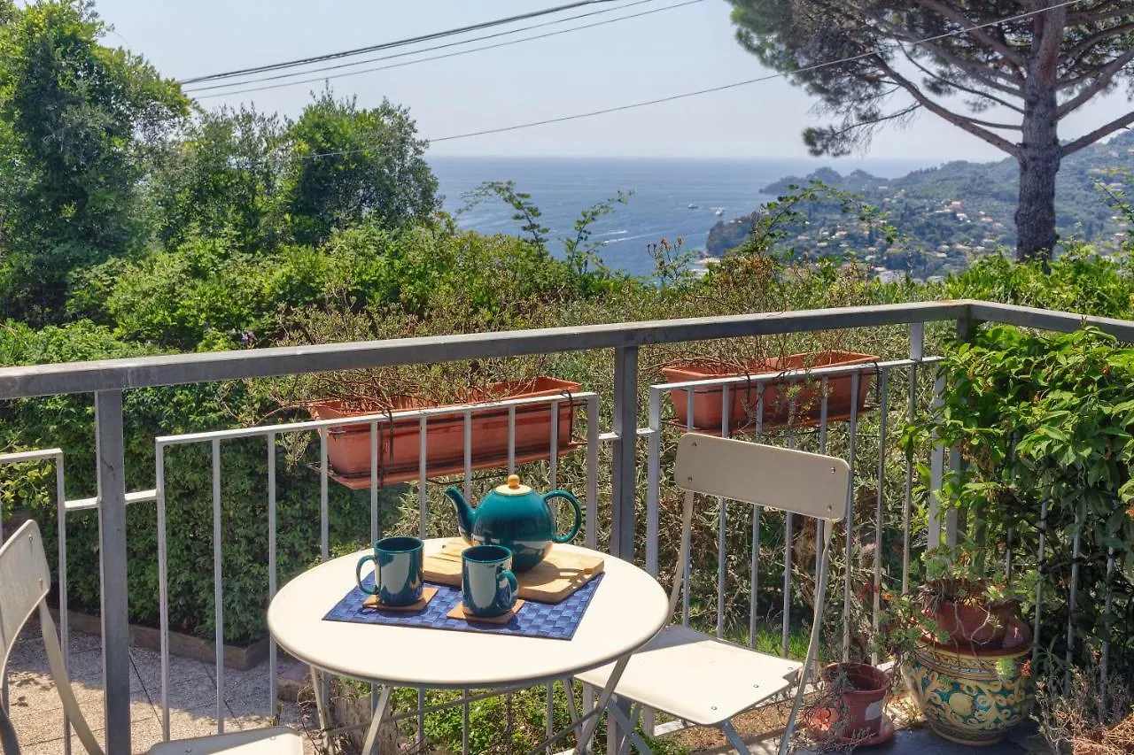 Apartmán Casa Anna Sea View, Pool, Parking & Wifi Rapallo